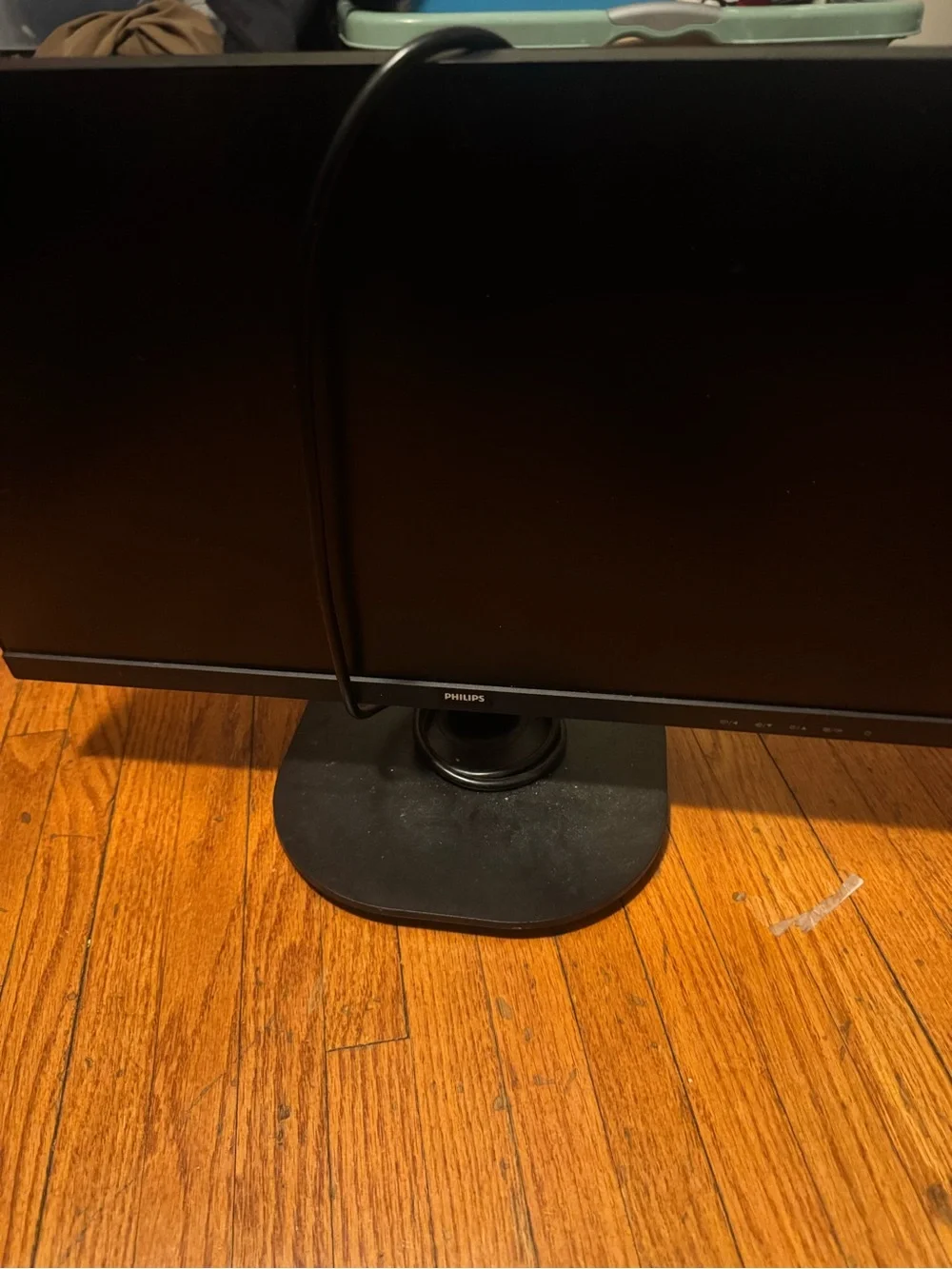 Philips Black and Silver Computer Monitor